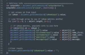 Javascript Code