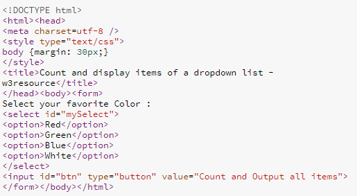 HTML Code