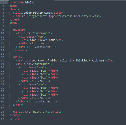 Day 14 Section 1 HTML