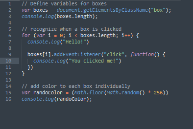 JavaScript Code